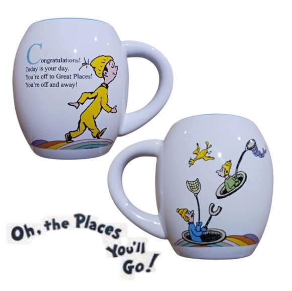 Dr. Seuss Other - Dr. Seuss Oh The Places You'll Go Mug